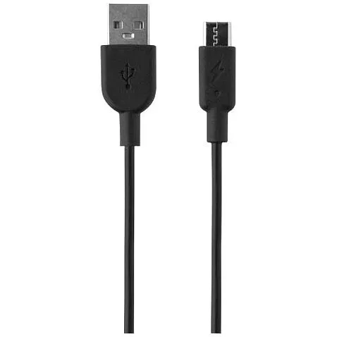 Портативное зарядное устройство Intan из переработанной пластмассы емкостью 10 000 мАч - сплошной черный