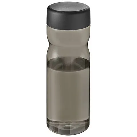 Бутылка с завинчивающейся крышкой для воды H2O Eco Base 650 ml  - темно-серый