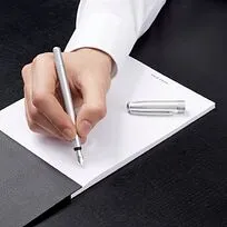 Перьевая авторучка Essential Metal Silver