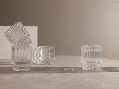 Набор стаканов VINGA York, 4 шт, 250 мл