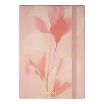 Блокнот формата А5 Holographic Flower Nude Lined