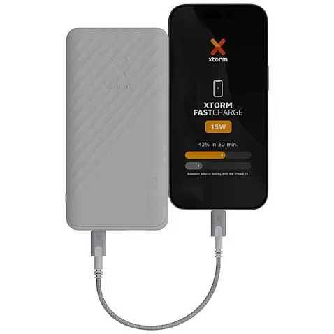 Xtorm XG210 Go2 портативное зарядное устройство с быстрой зарядкой, 15 Вт, 10 000 мАч - Белый