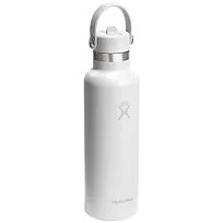 Термобутылка Hydro Flask со стандартным горлышком, 621 мл, из нержавеющей стали - Белый