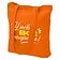 Сумка хозяйственная  Bagsy Super 220 г/м2, оранжевая