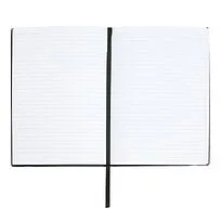 Блокнот формата А6 Iconic Black Lined