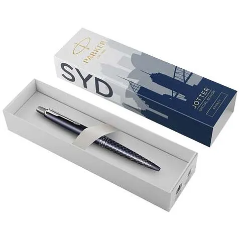 Parker Jotter SE Global Icons шариковая ручка - Cиний