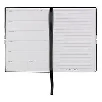 Блокнот формата А6 Elegance Black Agenda