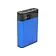Внешний аккумулятор в металлическом корпусе Apria, 10000 mAh, синий