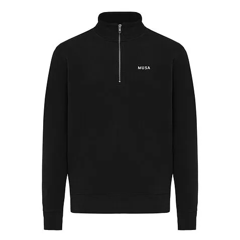 Свитшот на молнии Iqoniq Elgon из переработанного хлопка, 300 г/м²