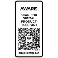 Onyx с 5 панелями Aware™ кепка из переработанных материалов - Белый