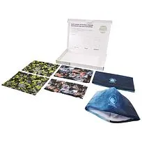 Коробка с образцами головных уборов с сублимационной печатью - Белый