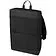 Рюкзак Rise для ноутбука с диагональю экрана 15,6 дюйма, изготовленный из переработанных материалов согласно стандарту GRS  - сплошной черный