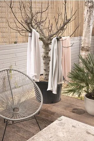 Накидка Ukiyo Hisako из хлопка AWARE™, 100x180 см