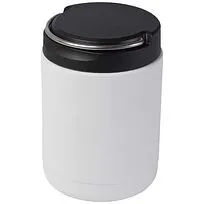 Герметичный пищевой контейнер Doveron объемом 500 мл из переработанной нержавеющей стали - Белый