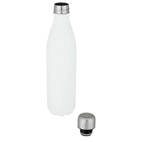 Cove 750 ml vacuum insulated stainless steel bottle - Белый