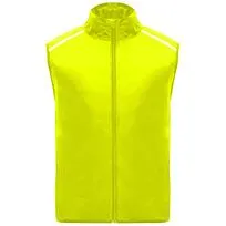 Jannu легкий жилет унисекс для бега - Fluor Yellow
