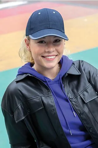 Контрастная бейсболка Impact из переработанного хлопка AWARE™, 6 клиньев, 280 г/м2