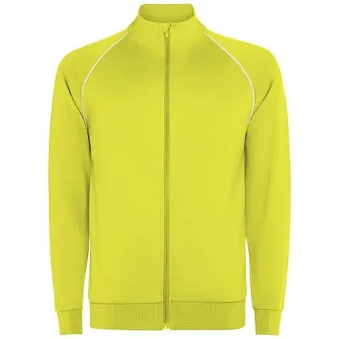 Детская толстовка Valier с полной застежкой-молнией - Fluor Yellow