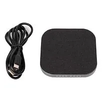 Wireless charger Illusion Dark chrome