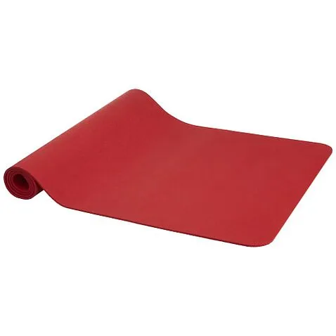 Коврик для йоги Virabha из TPE вторичной переработки - Красный
