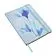 Блокнот формата А5 Holographic Flower Light Blue Lined