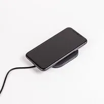 Wireless charger Illusion Dark chrome