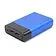 Внешний аккумулятор в металлическом корпусе Apria, 10000 mAh, синий
