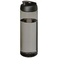 Спортивная бутылка H2O Active® Eco POP Vibe объемом 850 мл с откидывающейся крышкой - темно-серый