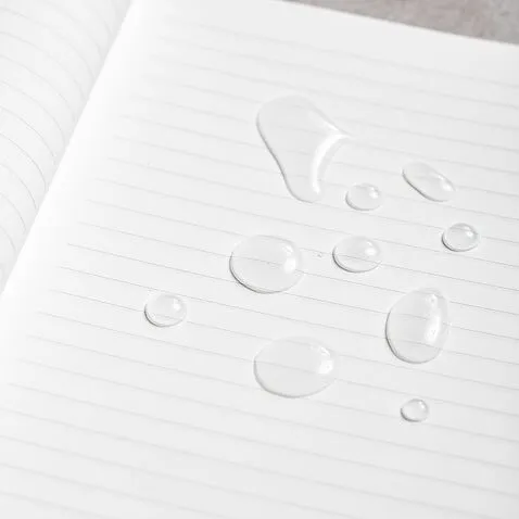 Блокнот линованный Pininfarina из каменной бумаги в твердой обложке, А5, синий