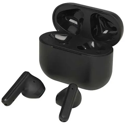 Altais гарнитура True Wireless Bluetooth® из переработанной пластмассы - сплошной черный