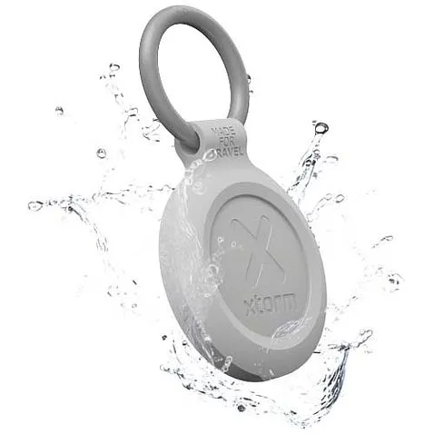 Комплект Xtorm XTAG2GA из 3 водонепроницаемых бирок для путешествий - Ash white melange