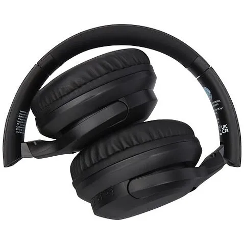 Loop наушники Bluetooth® из переработанной пластмассы - сплошной черный