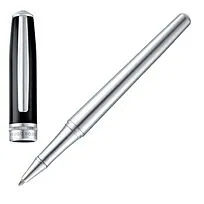 Ручка-роллер Essential Classic Black & Chrome