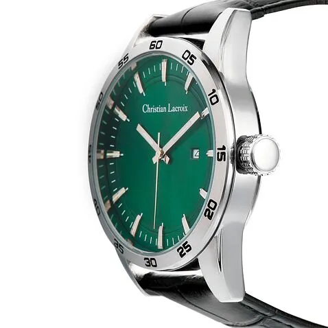 Часы с датой Tempus Black / Green