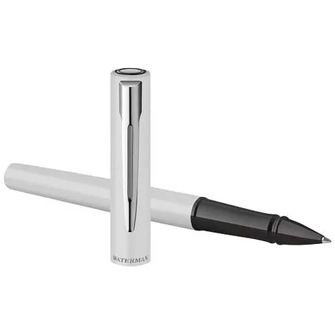 Роликовая ручка Waterman Allure 2.0 (черные чернила) - Белый