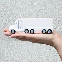 Антистресс Truck, белый