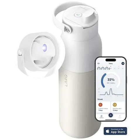 Бутылка для воды LARQ PureVisTM 2.0 объемом 680 мл - Белый