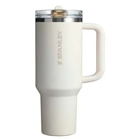 Stanley Quencher® ProTour 1180 мл из переработанной нержавеющей стали Изолированный тумблер с перекидной соломинкой  - Cream