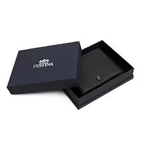 Кошелек для кредитных карт Button Black
