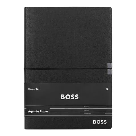 Блокнот формата А5 Elegance Black Agenda