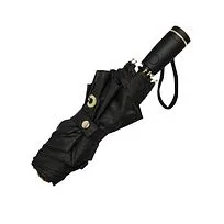 Складной зонт Double B Black & Gold