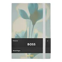 Блокнот формата А5 Holographic Flower Light Green Lined