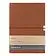 Блокнот формата А5 Elegance Camel Lined