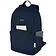 Рюкзак для ноутбука 15,6 дюймов с защитой от кражи Joey объемом 18 л из брезента, переработанного по стандарту GRS - Темно - синий