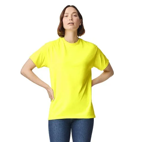 Футболка ULTRA COTTON, ЖЕЛТЫЙ НЕОН S