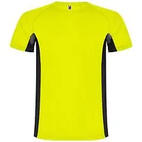 Shanghai детская спортивная футболка с коротким рукавом - Fluor Yellow