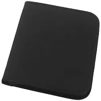 Папка Berkeley A4 на молнии - сплошной черный