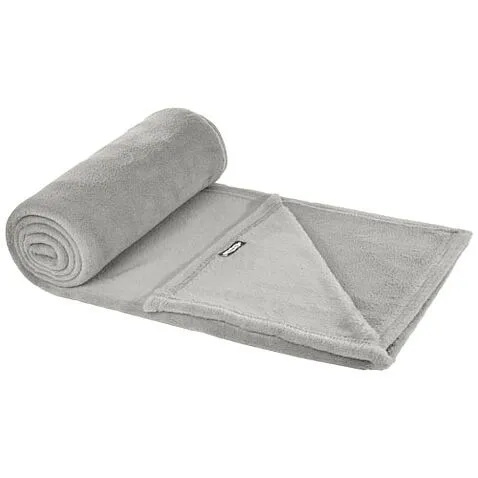 Одеяло Lily из синтетического трикотажного полотна из вторичного ПЭТ - Серый