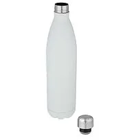 Cove 1 L vacuum insulated stainless steel bottle - Белый