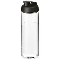 Спортивная бутылка H2O Vibe объемом 850 мл с откидывающейся крышкой - Прозрачный